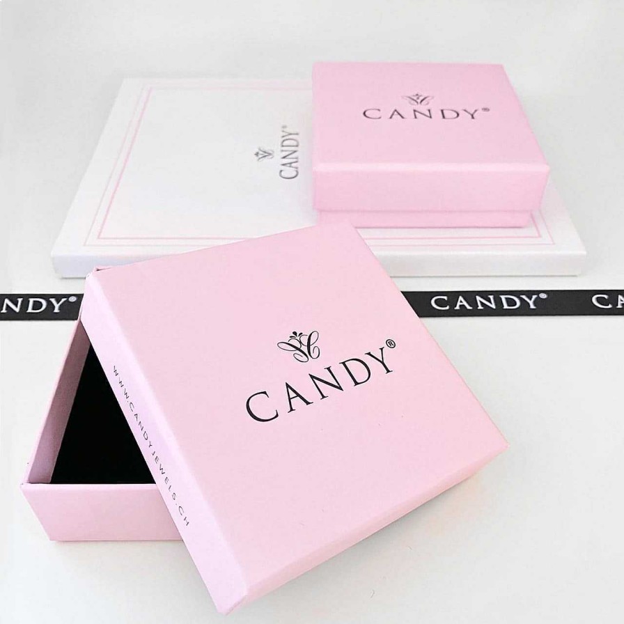 CANDY | Creolen Kiki M, 925 Sterling Silber, Vergoldet