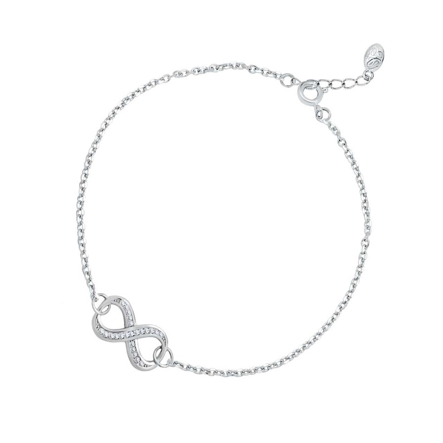 CANDY | Armband Infinity, 925 Sterling Silber