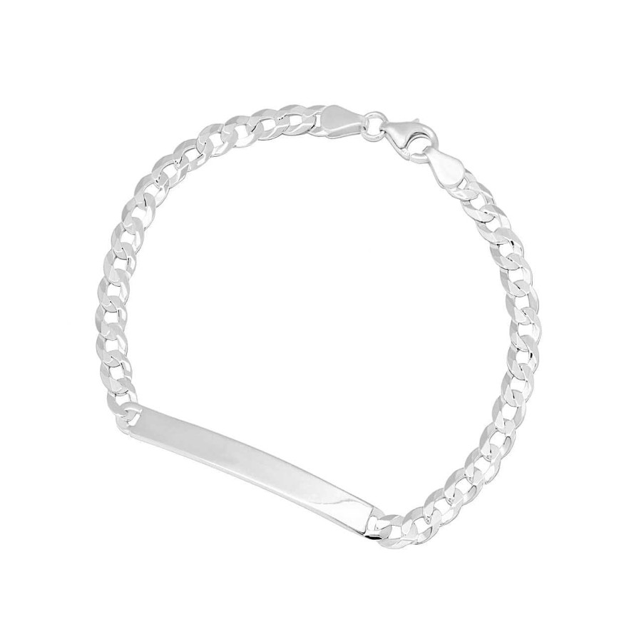 CANDY | Id-Armband Panzer 5.2 Mm, 925 Sterling Silber