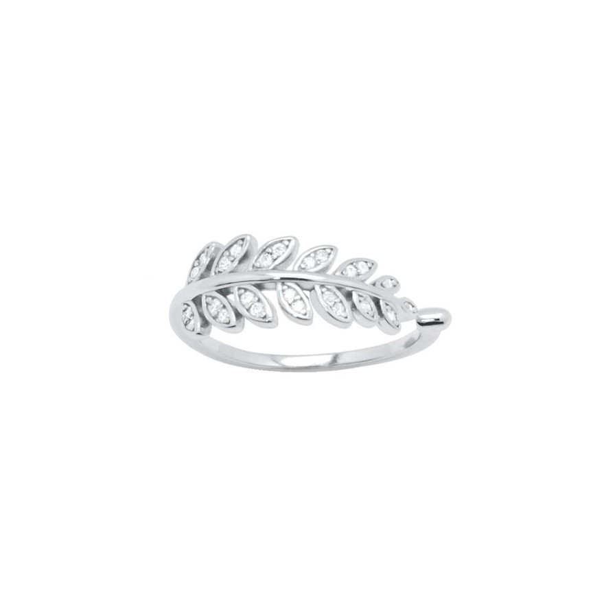 CANDY | Ring Leaf, 925 Sterling Silber