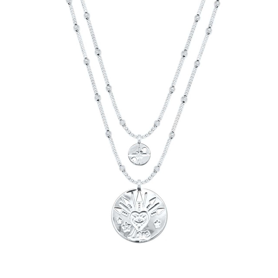 CANDY | Halskette Heart Eye, 925 Sterling Silber