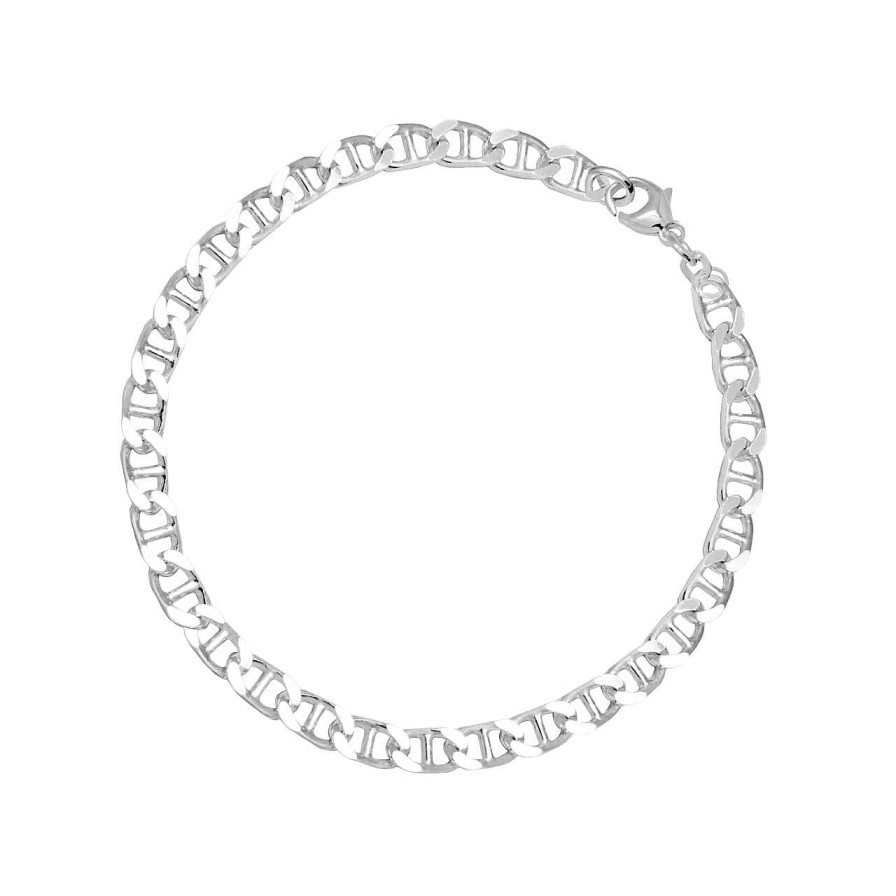 CANDY | Panzersteg-Armband Ceres L, 925 Sterling Silber