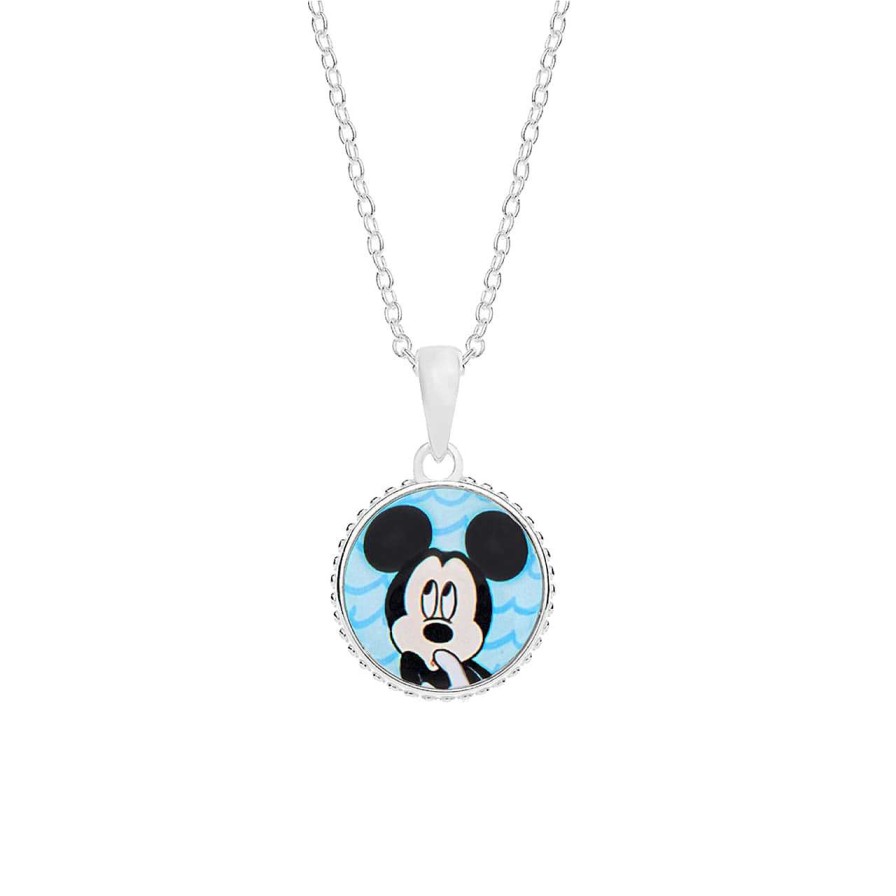 CANDY | Disney Halskette Mickey Mouse, 925 Sterling Silber