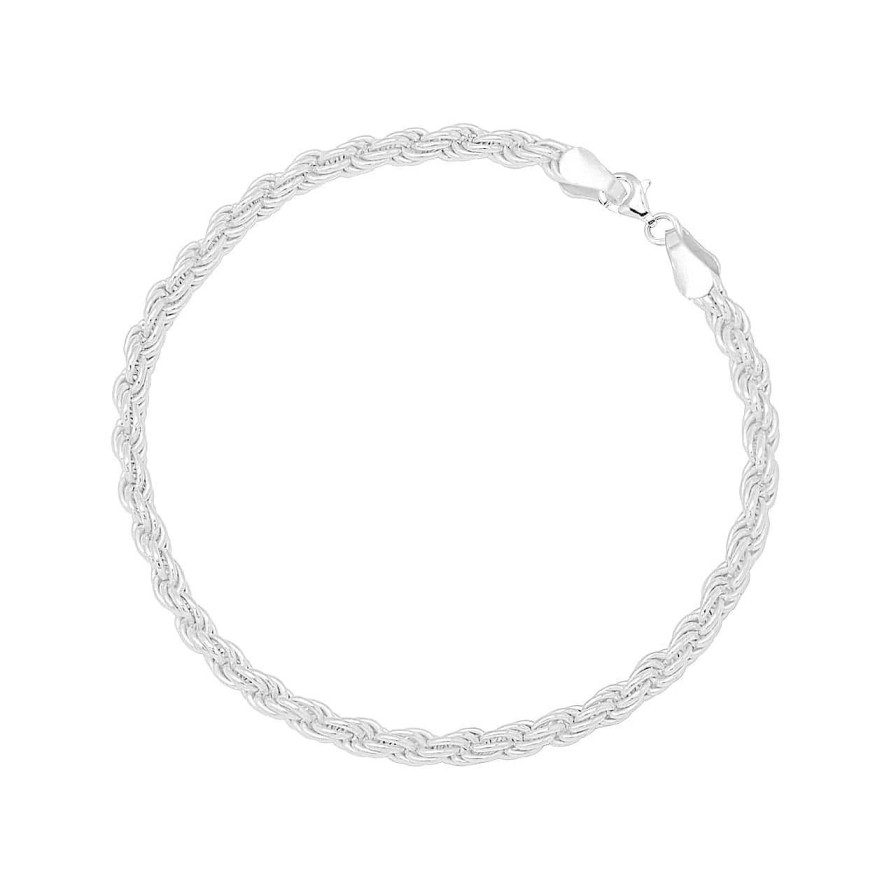 CANDY | Armband Kordelkette Edina 3.5Mm, 925 Sterling Silber