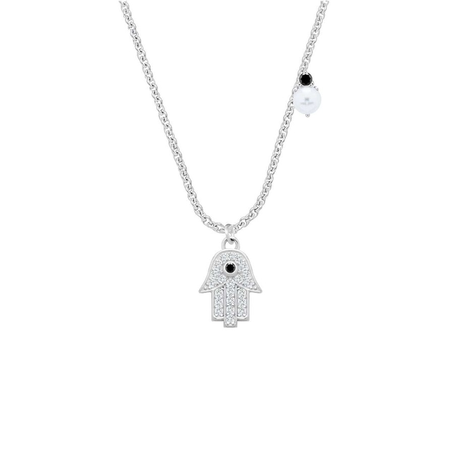 CANDY | Halskette Hamsa, 925 Sterling Silber