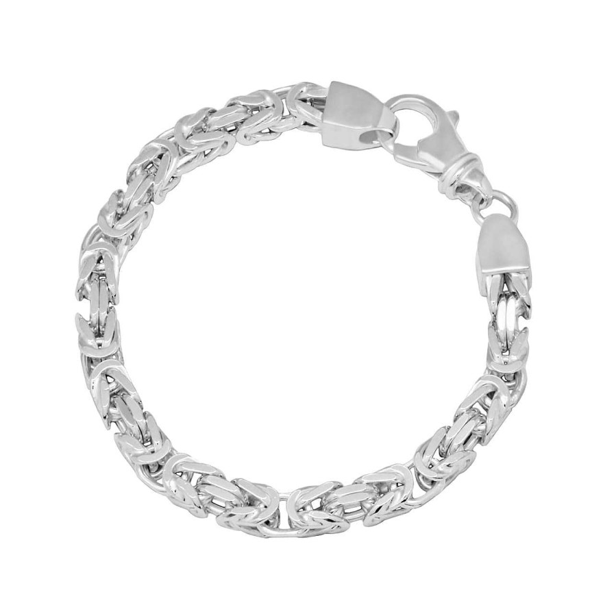 CANDY | Armband K Nigskette Herakles 7.7 Mm, 925 Sterling Silber