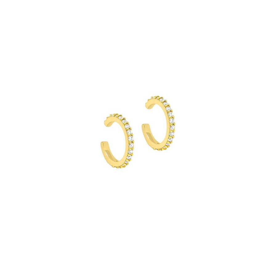 CANDY | Ear Cuffs Loulou, 925 Sterling Silber, Vergoldet