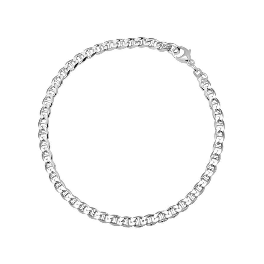 CANDY | Panzersteg-Armband Ceres M, 925 Sterling Silber