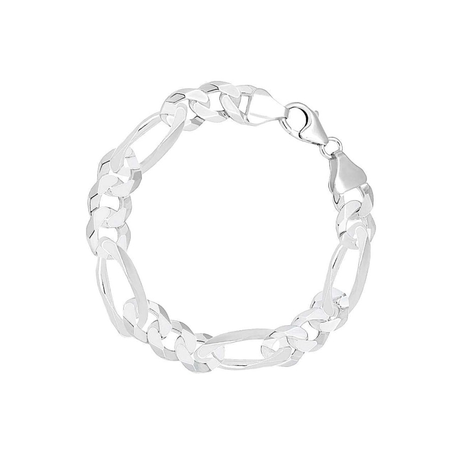 CANDY | Figaro-Armband Aigle 6.5 Mm, 925 Sterling Silber