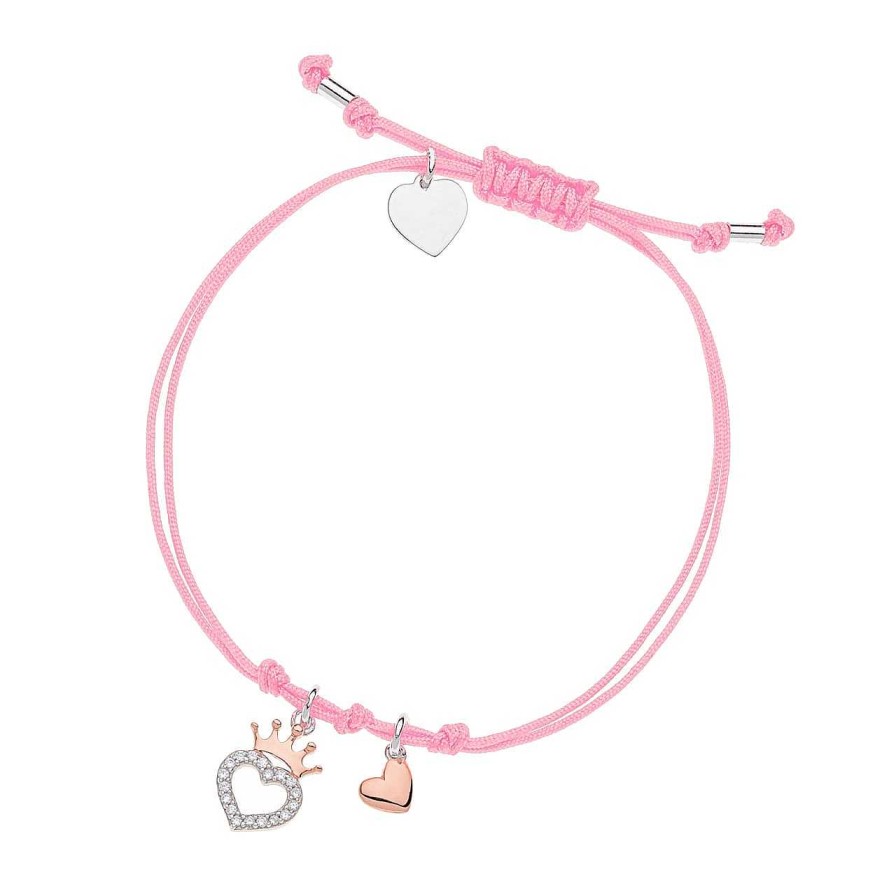 CANDY | Disney Armband Princess Herz, 925 Sterling Silber