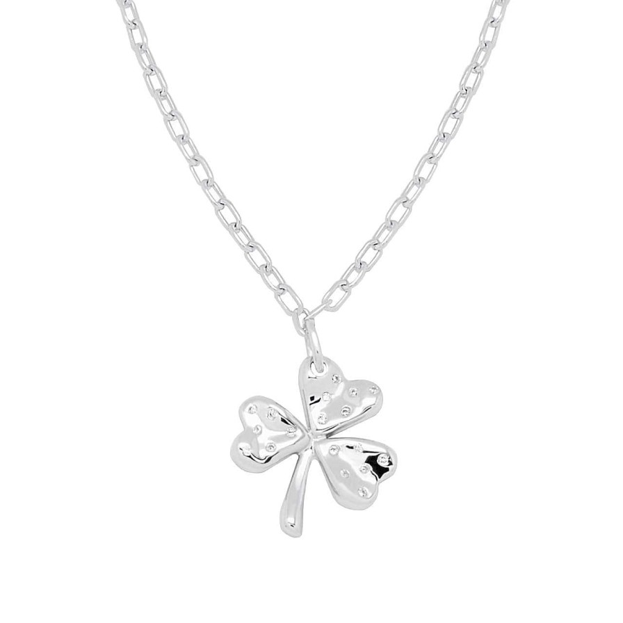 CANDY | Halskette Lucky Kleeblatt, 925 Sterling Silber